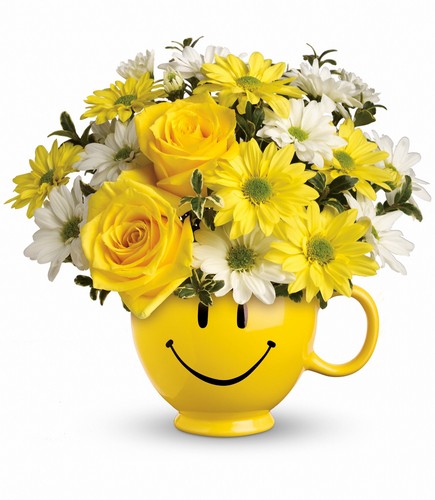 Teleflora's Be Happy Mug